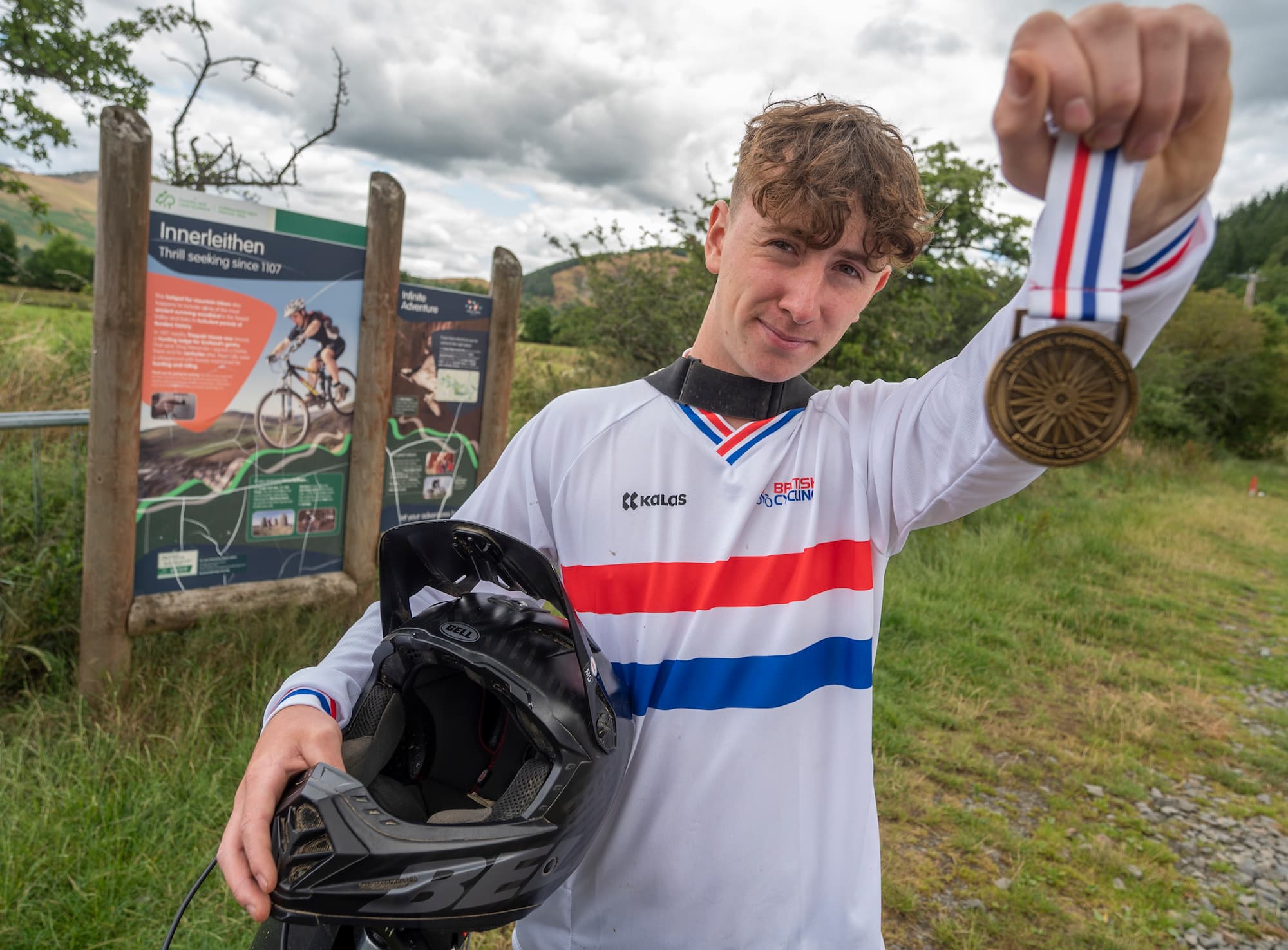 Mountain biking course produces another British champion Borders